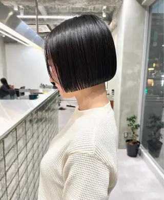 ショート 👑ボブはお任せ ミヤノ👑のヘアスタイル