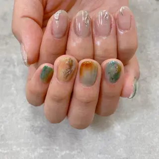ネイル foglia❁﻿. ⌇﻿imamuraのネイルデザイン