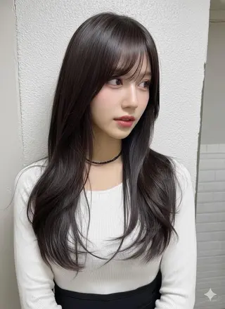 ロング カラー 髪質改善 💎ASUKAのヘアスタイル
