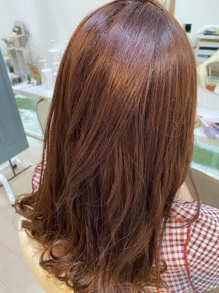 カラー おん眉美容師eMu✄ yuka‪🤍のヘアスタイル