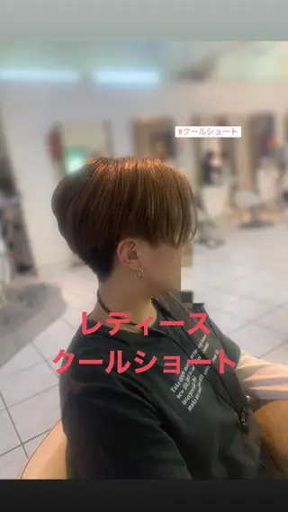 ショート カラー ~増田 勇輝~のヘアスタイル