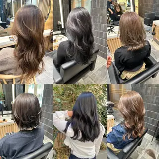 ミディアム カラー ♡レイヤーカット れお♡のヘアスタイル