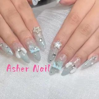 ネイル Asher-HIKA 🌞のネイルデザイン