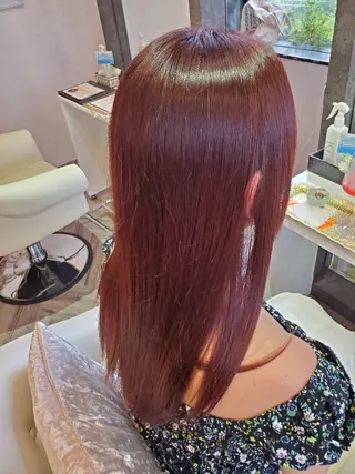 ロング カラー 小島　崇義 ブリーチお任せ下さいのヘアスタイル