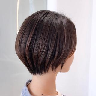 ショート カラー 渋谷ボブ特化 /田中航平のヘアスタイル