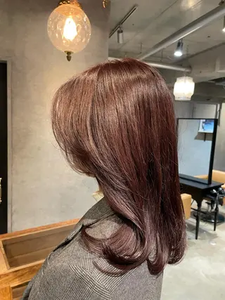 ロング カラー ヘアアレンジ kana .のヘアスタイル
