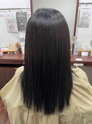 セミロング カラー TELA HAIR 店長 塩田のヘアスタイル