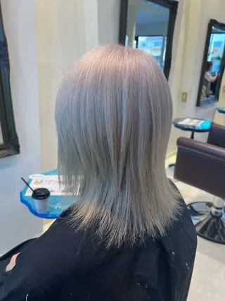 ミディアム 平田 和也のヘアスタイル