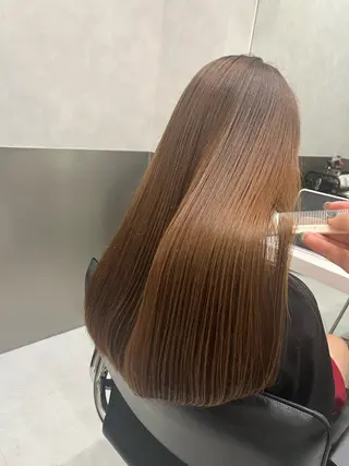 ロング 透明感カラー🤎 ゆりのヘアスタイル