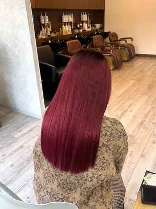ロング カラー 村田梨乃/ minim hairのヘアスタイル