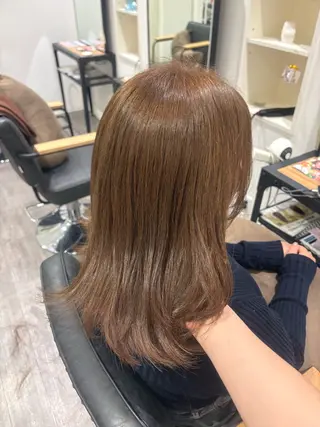 セミロング cocotteひな /カラーモデル🌼のヘアスタイル