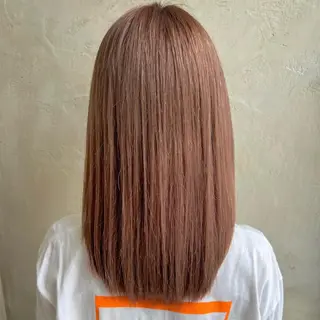 ミディアム カラー パーマ 💍新宿ショート 💍岩田莉奈のヘアスタイル