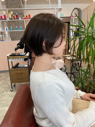 ショート 武田 夏帆のヘアスタイル