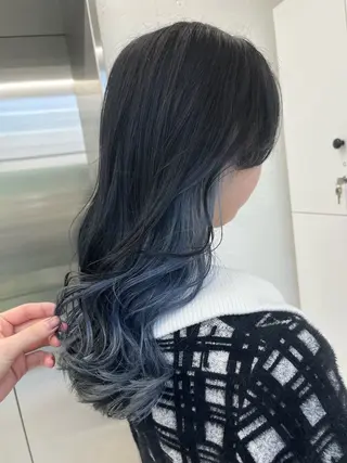 ロング カラー 🫧‪Ameri🫧 Emma ecoleのヘアスタイル