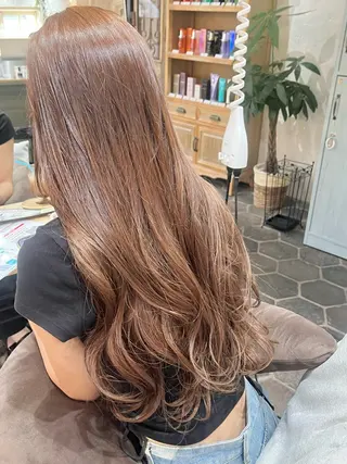 カラー 🎀透明感˖⊹あすか 東橋本🪄︎︎⸝‪⸝のヘアスタイル