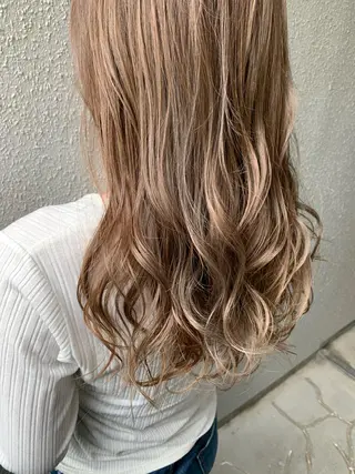 ロング カラー 山本 章人のヘアスタイル