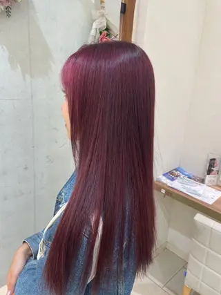 ロング カラー PooL ♥ かたやま ひなこのヘアスタイル