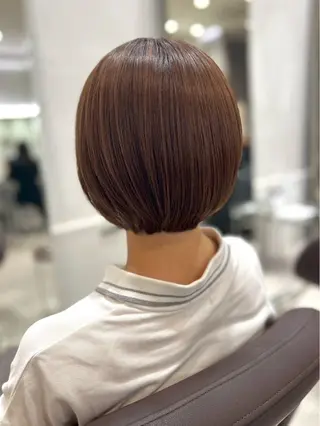 ショート カラー 🍒透明感×艶カラー 🍒こなんのヘアスタイル