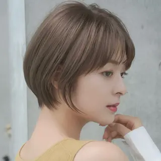 ショート 顔周りだけで垢抜ける /レイヤー/小池　祐のヘアスタイル