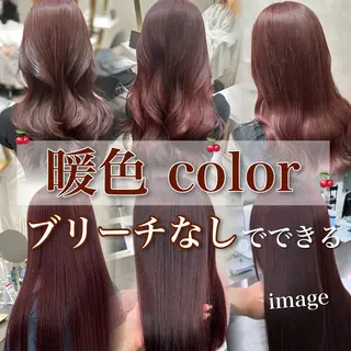 カラー 谷川が作る熊本1🥇 レイヤーカットのヘアスタイル