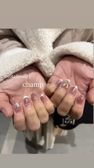 ネイル 岡本 恵｜大人っぽ ・個性ニュアンスのネイルデザイン