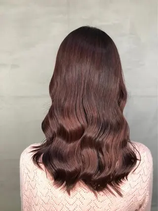 ロング カラー ヘアアレンジ Zina 渋谷のヘアスタイル