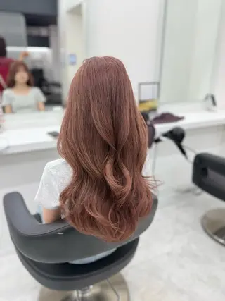 ロング カラー 🥂上品ワンホンヘア 🥂nozomiのヘアスタイル