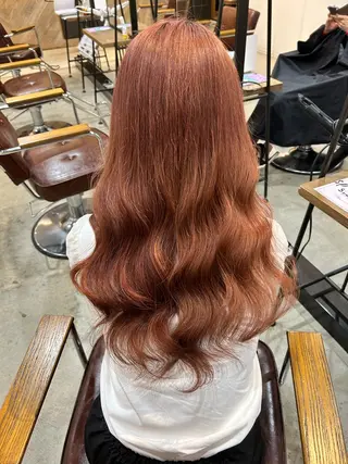 ロング カラー 🫧艶髪/透明感🫧 EIGHT副店長丸山のヘアスタイル