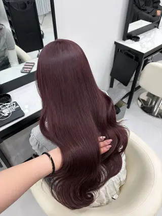 ロング 新宿/ハイトーン /エクステゆきののヘアスタイル