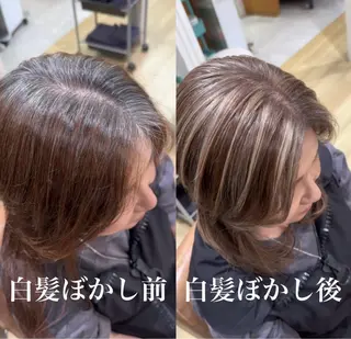ロング 福井 珠乃のヘアスタイル