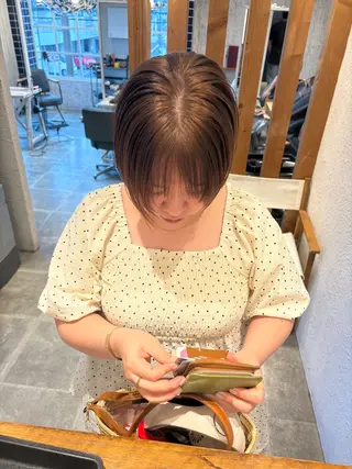 ショート 🍃ボブ&ショート 特化🍃髪質改善🍃のヘアスタイル