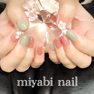 ネイル miyabi nail 桂川駅近くのネイルデザイン