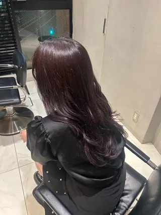 ロング 頭身浴ヘッドスパ/艶 カラー/kokonaのヘアスタイル
