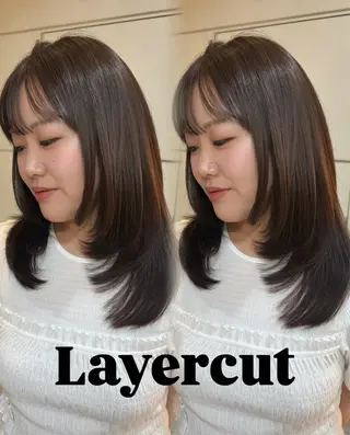 ロング カラー 🤎韓国ヘア ベージュ まゆか🤎のヘアスタイル