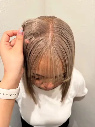 ショート ハイトーン🎀 MIYU💖のヘアスタイル