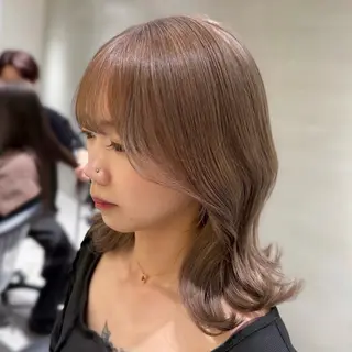 カラー ユナ hearts.店長のヘアスタイル