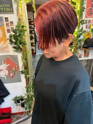 ショート カラー カラーパティシエ facce🌼ikoのヘアスタイル