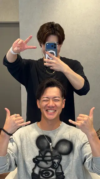 ミディアム メンズ ミニモはメンズ特化 💫TAISEI💫のヘアスタイル