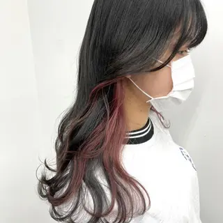 セミロング カラー パーマ ヘアアレンジ 💗無料カットモデル 募集中yu-ki💗のヘアスタイル