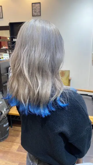 セミロング 🦋透明感カラー🦋 CHIHARUのヘアスタイル