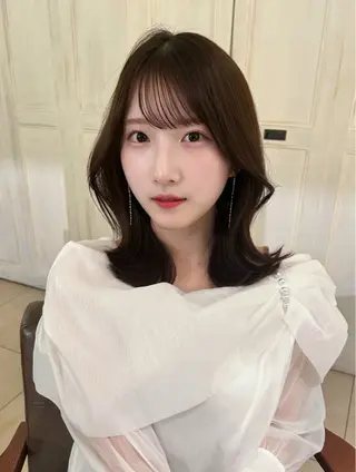 ミディアム 巻ける🫧縮毛矯正 💞はな🎀のヘアスタイル