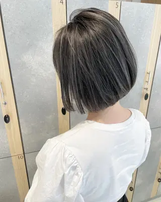 ショート カラー メンズパーマ特化🏅 中村　凌のヘアスタイル