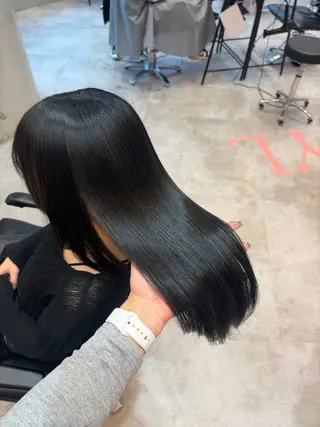 ミディアム 🤍艶髪韓国ヘア🤍 Rikoのヘアスタイル