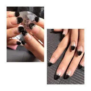 ネイル モチの良さ◉ フィルインネイル♡のネイルデザイン