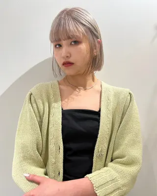ショート カラー ヘアセット🎀パーマ Tsubasaのヘアスタイル