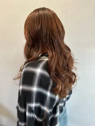 ロング カラー K Harukaのヘアスタイル
