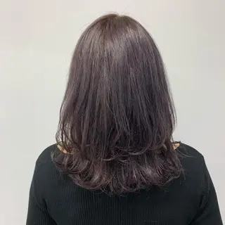 ミディアム 🩶透髪×モテ髪🩶 FRUITS🏹🩶のヘアスタイル