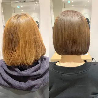 ショート カラー 髪質改善 RYOのヘアスタイル