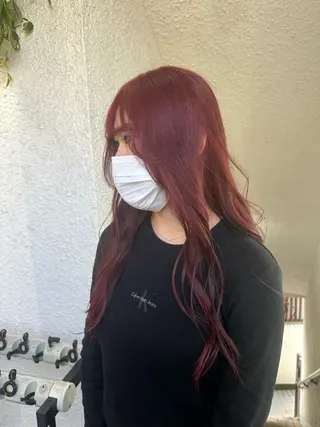 ロング カラー モテhair♡.* マツエク/さくら🍨のヘアスタイル