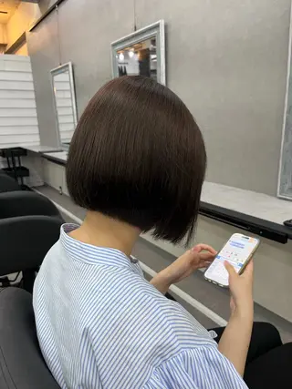 ショート カラー GiseL 博多筑紫口店のヘアスタイル